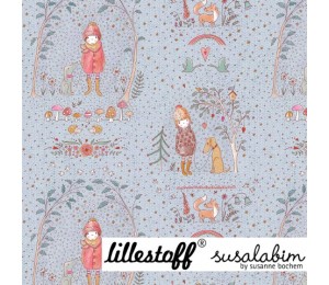 Bio Jersey Lillestoff - Winter Doodle susalabim